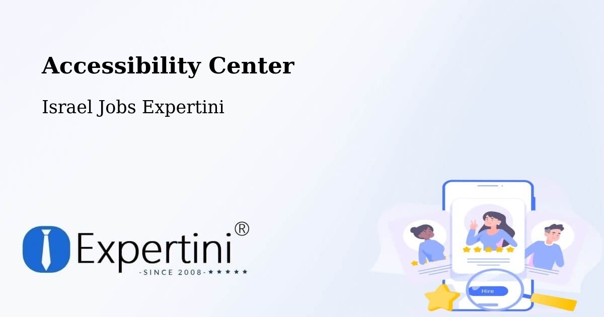 Accessibility Statement – Umm El Faḥm - Israel Jobs Expertini
