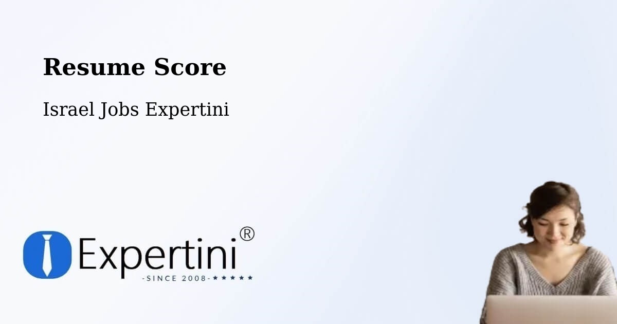 Resume Score & Job Description Match Tool – Umm El Faḥm - Israel Jobs Expertini